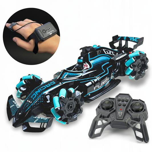 DRIFT CAR 4×4 F1 – Samochód RC z Gestami, Dymem i LED